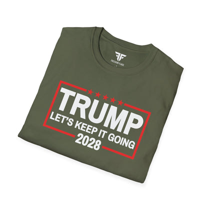 Trump 2028 T-Shirt | Unisex Softstyle Tee for Supporters