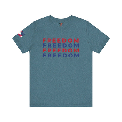 Charlie Kirk American Flag T-Shirt – Unisex Patriotic Freedom Shirt for Conservatives & TPUSA Supporters