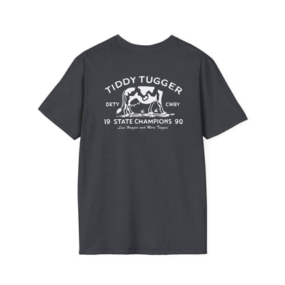 Tiddy Tugger Unisex Softstyle T-Shirt - White State Champions Graphic Tee