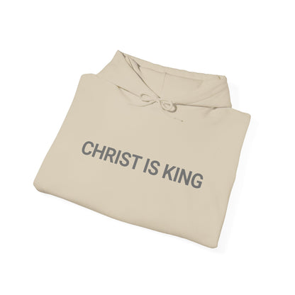 Christ Is King Hoodie – Made in the USA | Premium Patriotic Christian Hoodie
