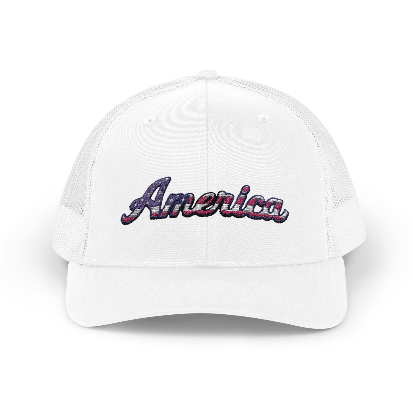 America Embroidered Snapback Cap - Freedom Flag Co.