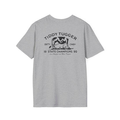 Tiddy Tugger Unisex Softstyle T-Shirt - White State Champions Graphic Tee