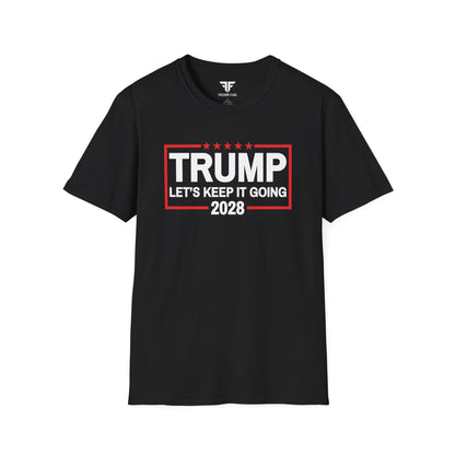 Trump 2028 T-Shirt | Unisex Softstyle Tee for Supporters