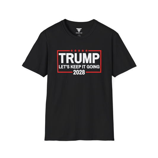 Trump 2028 T-Shirt | Unisex Softstyle Tee for Supporters