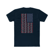 Freedom Loaded Distressed Stars & Stripes Crew Tee
