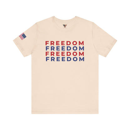Charlie Kirk American Flag T-Shirt – Unisex Patriotic Freedom Shirt for Conservatives & TPUSA Supporters