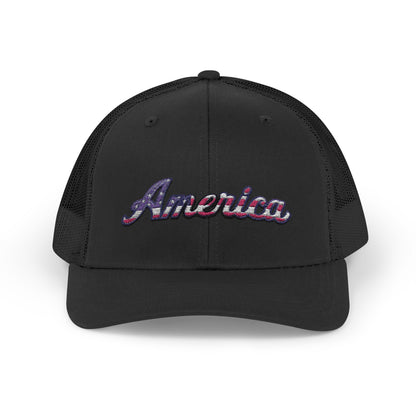 America Embroidered Snapback Cap - Freedom Flag Co.