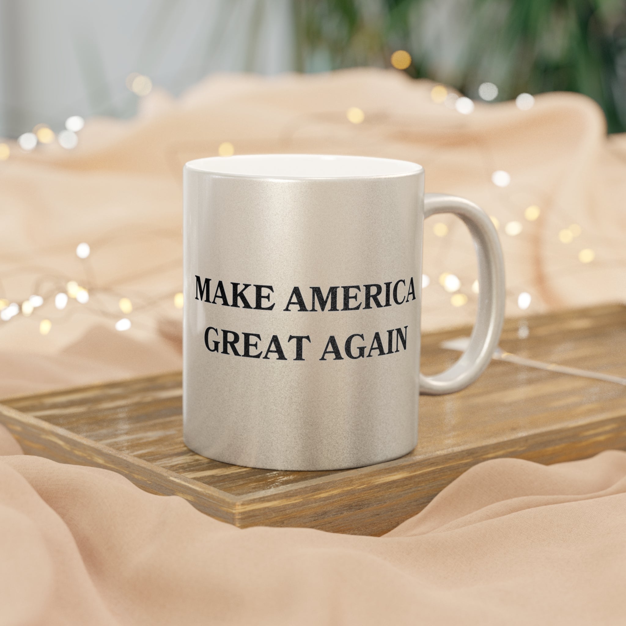 MAGA Coffee mugs (Silver\Gold)