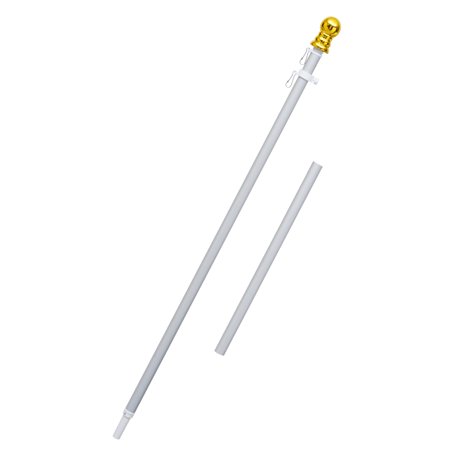 5FT aluminum flagpole components