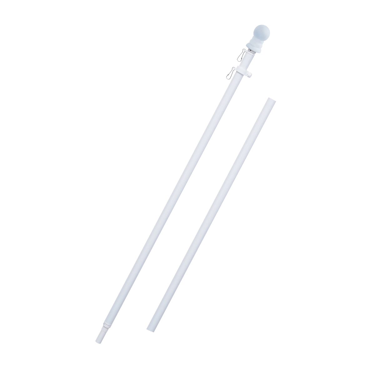 6FT 2-section aluminum flagpole product detail
