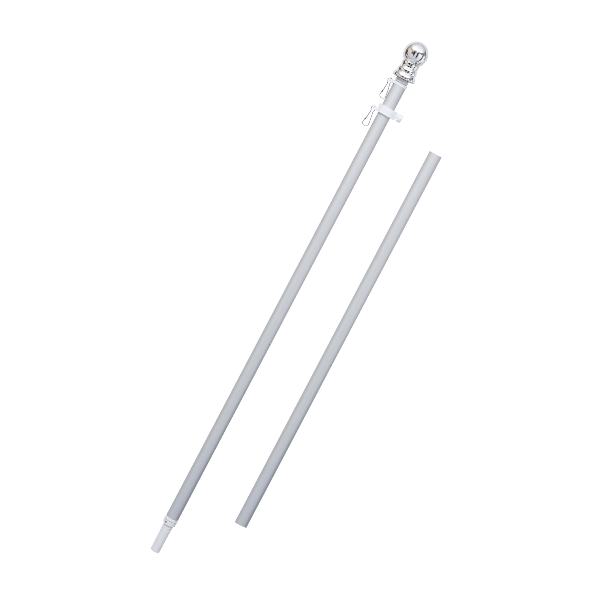 6FT aluminum flagpole components