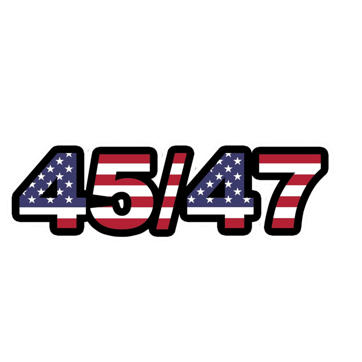 45/47 President Kiss-Cut Vinyl Decal