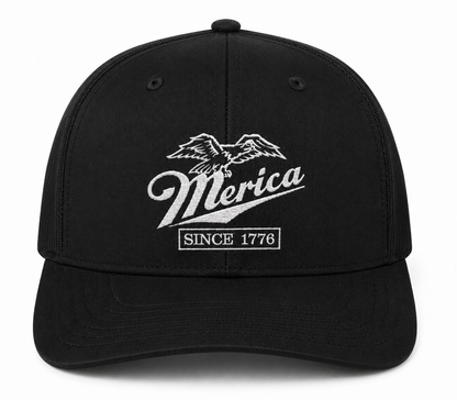 Merica Since 1776 Richardson 112 Trucker Hat | Patriotic Embroidered Cap