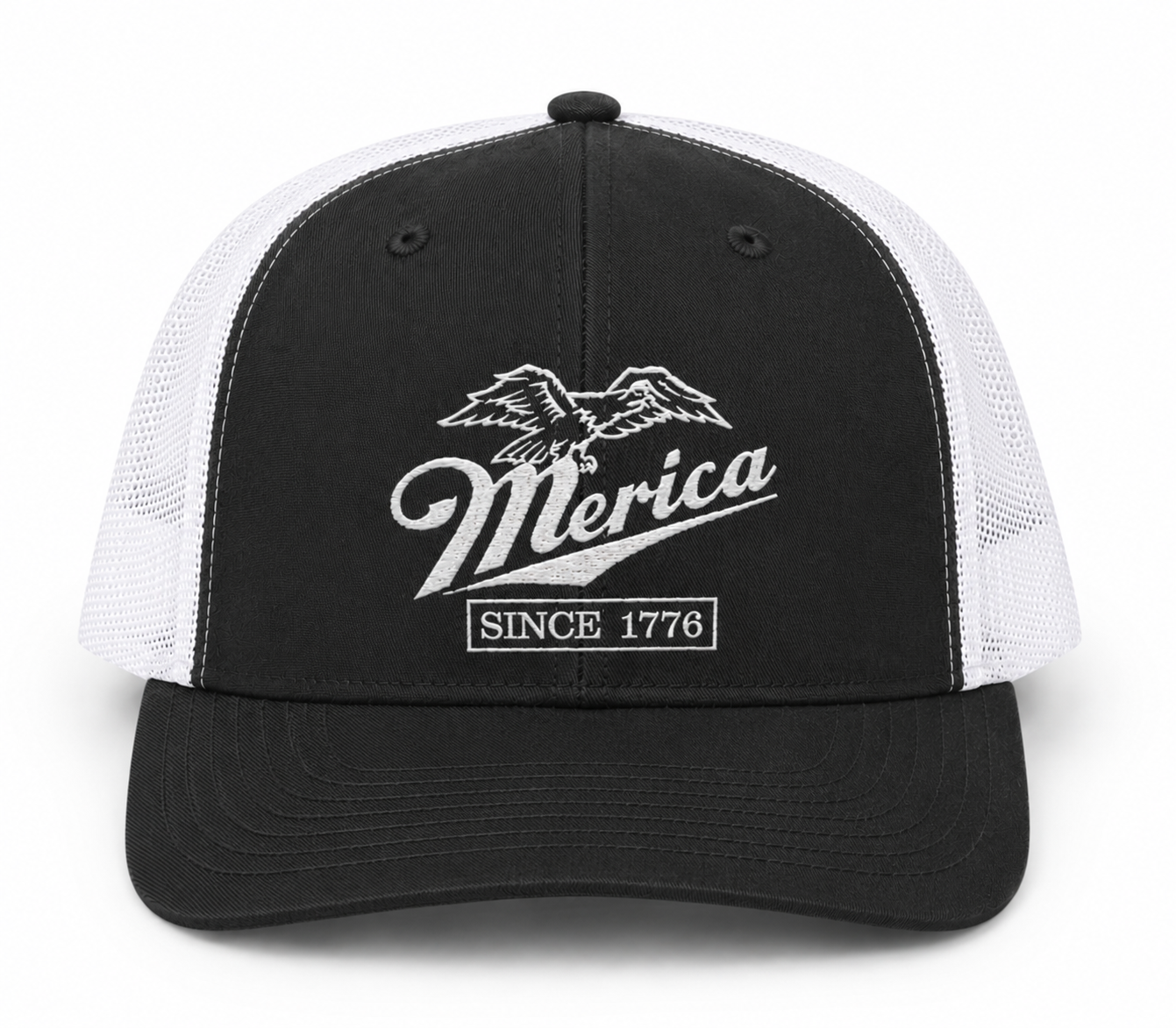 Merica Since 1776 Richardson 112 Trucker Hat | Patriotic Embroidered Cap