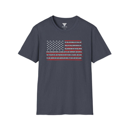 Vintage American Flag Tee Proclamation - Freedom Flag Co.