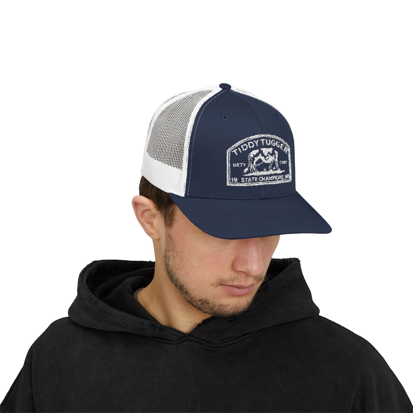 Tiddy Tugger Snapback Cap – Dirty Cowboy State Champions Retro Hat