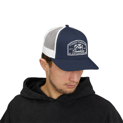 Tiddy Tugger Snapback Cap – Dirty Cowboy State Champions Retro Hat