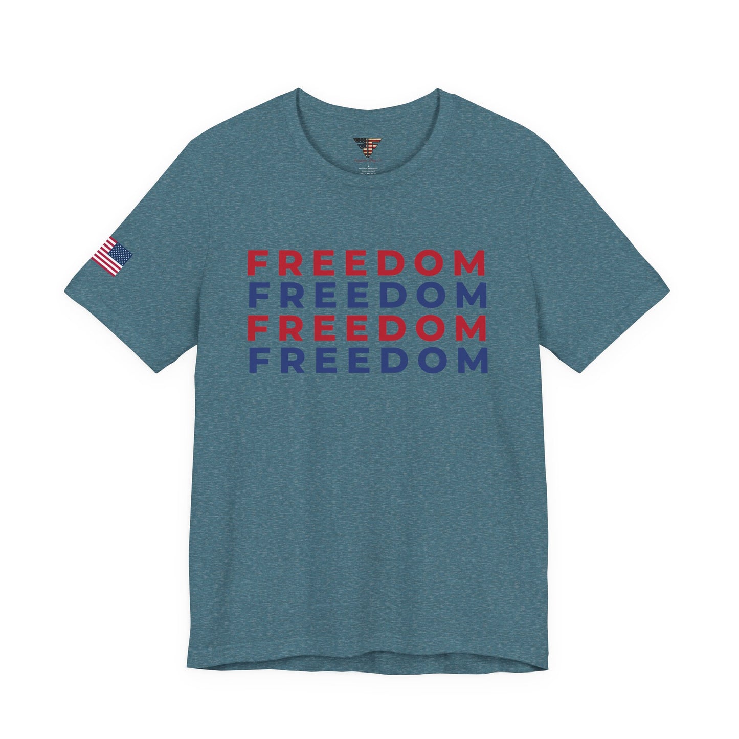 Charlie Kirk American Flag T-Shirt – Unisex Patriotic Freedom Shirt for Conservatives & TPUSA Supporters