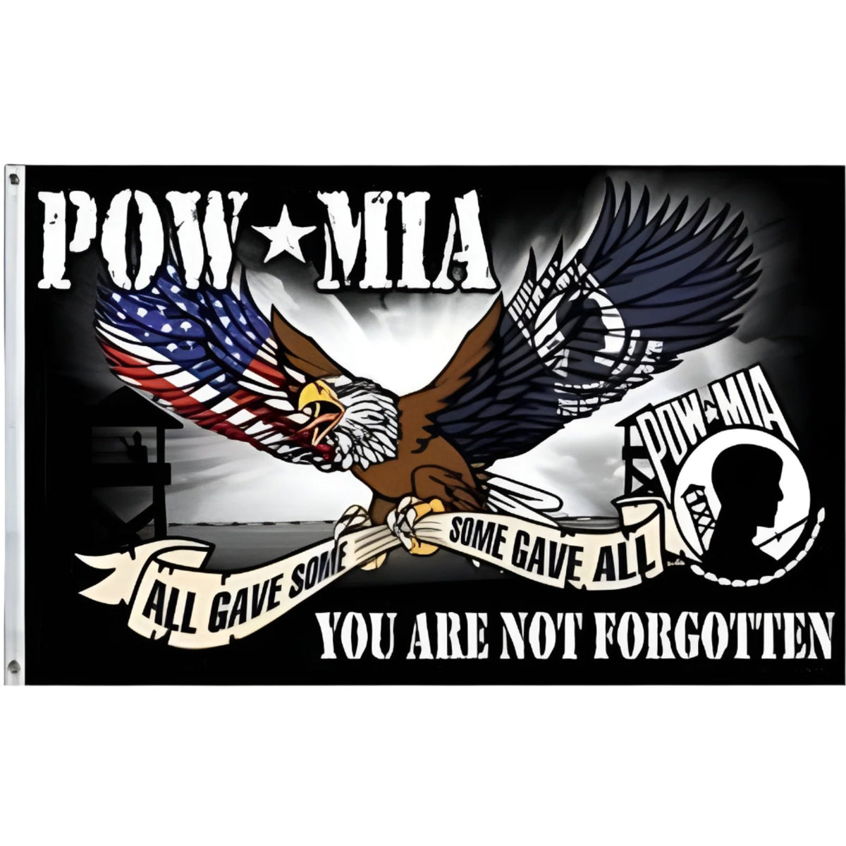 POW/MIA All Gave Some Flag – 3x5 ft (Premium Polyester)