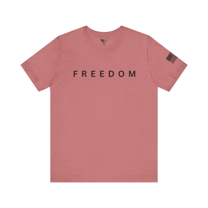 Premium Charlie Kirk Freedom Shirt Unisex | Patriotic Tee w/ Flag Sleeve