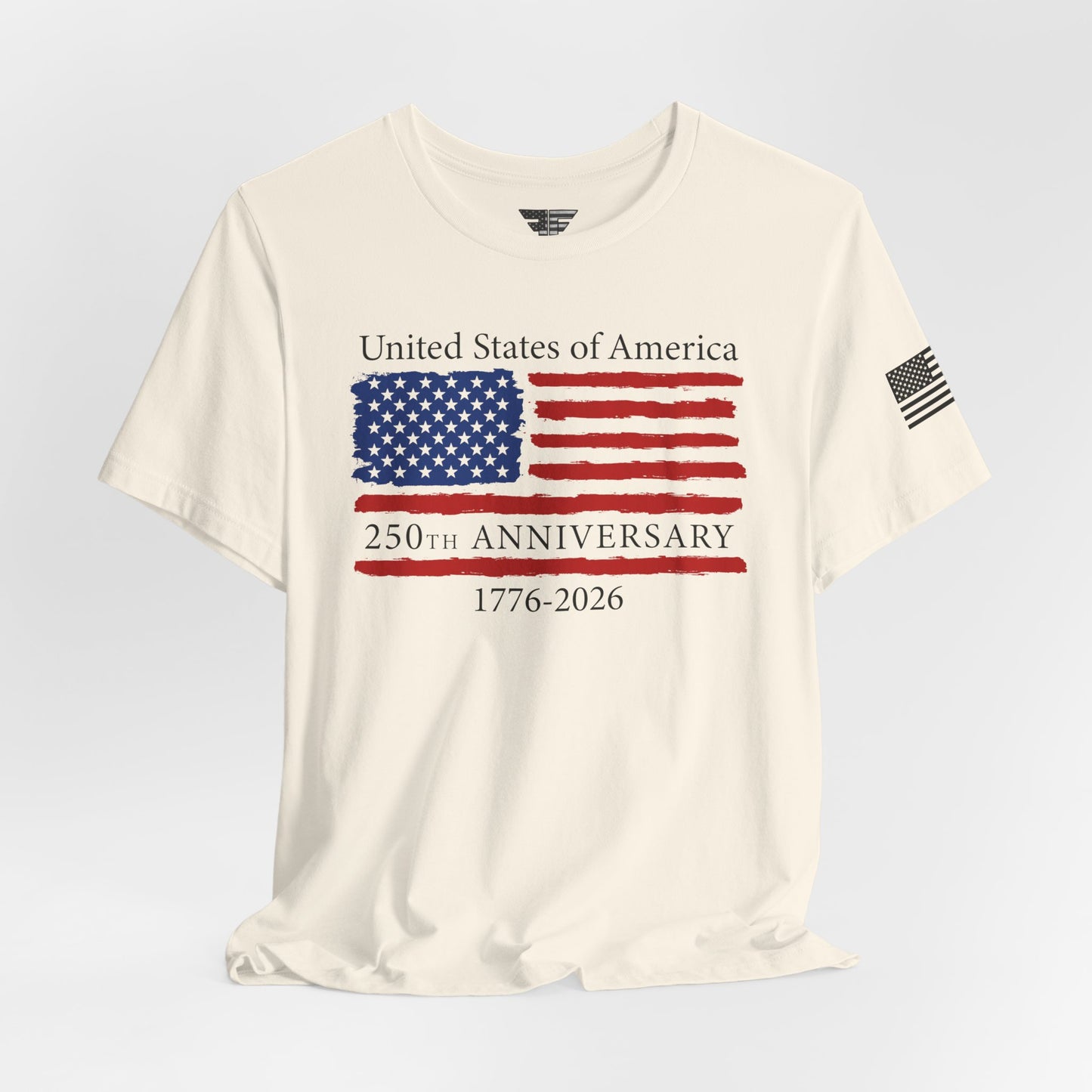 America 250 Unisex T-Shirt | United States Semiquincentennial Patriotic Flag Tee (1776–2026)