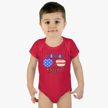 American Boy Infant Bodysuit