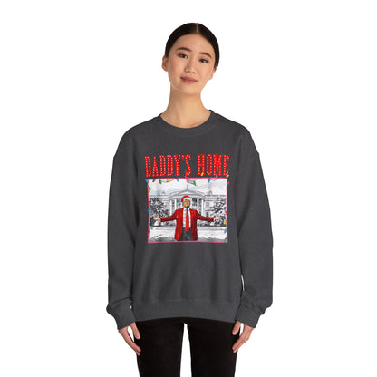 Trump Daddy’s Home Sweatshirt – Unisex Patriotic Hoodie