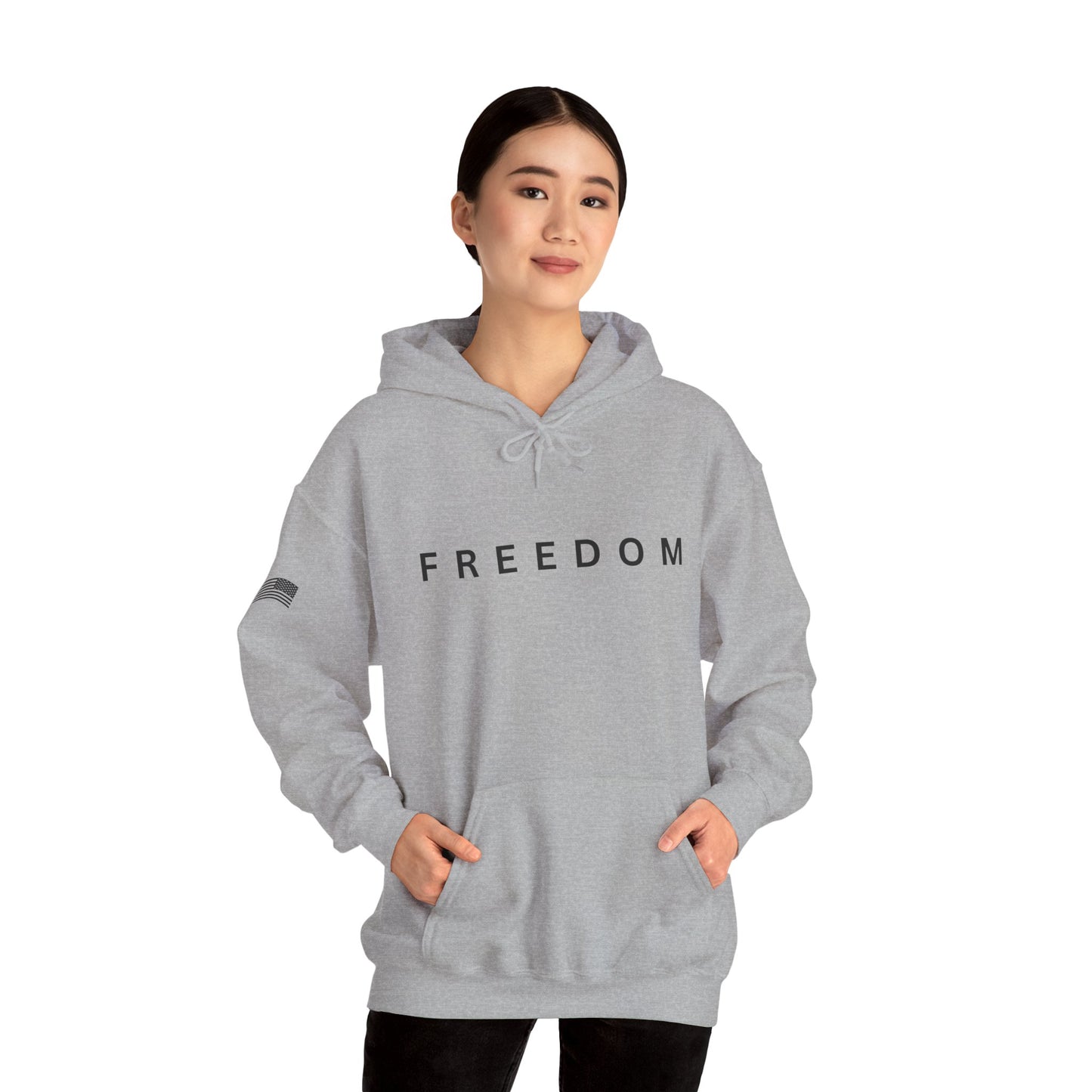 Freedom Hoodie Honoring Charlie Kirk – Patriotic Unisex Sweatshirt for True American Pride