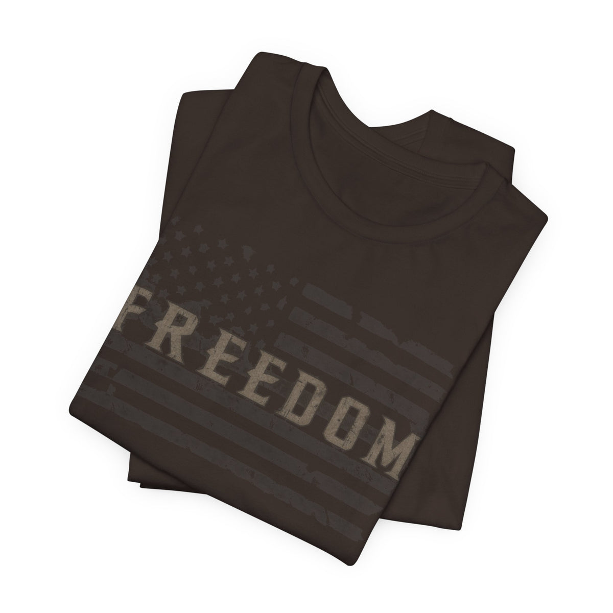 Distressed Freedom American Flag T-Shirt | Patriotic Tee