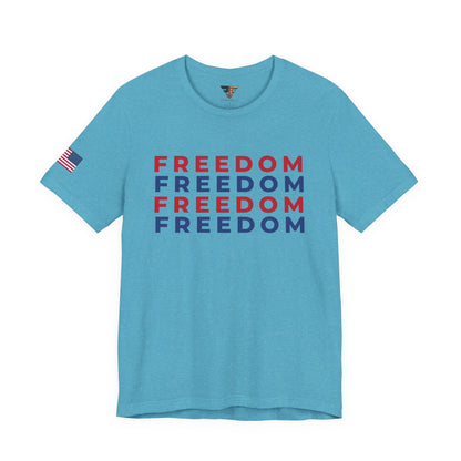 Charlie Kirk American Flag T-Shirt – Unisex Patriotic Freedom Shirt for Conservatives & TPUSA Supporters
