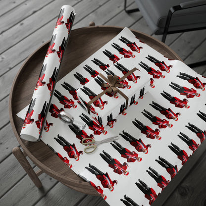 Trump Dancing Wrapping Paper – Funny Patriotic Gift Wrap for Christmas, Birthdays & Holidays | MAGA USA President Gift Paper Roll