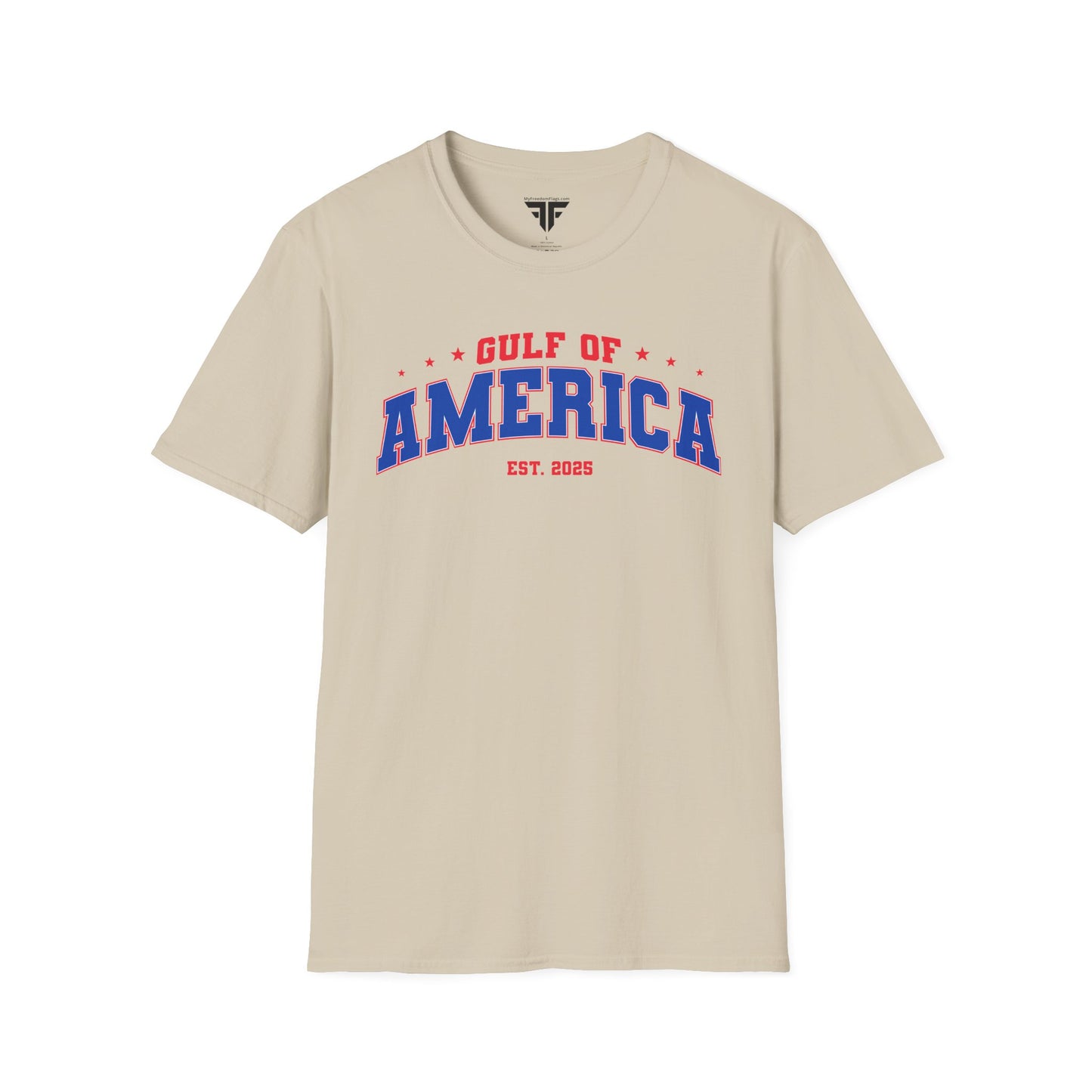 Off white - Gulf of United States of America Unisex Cotton T-Shirt