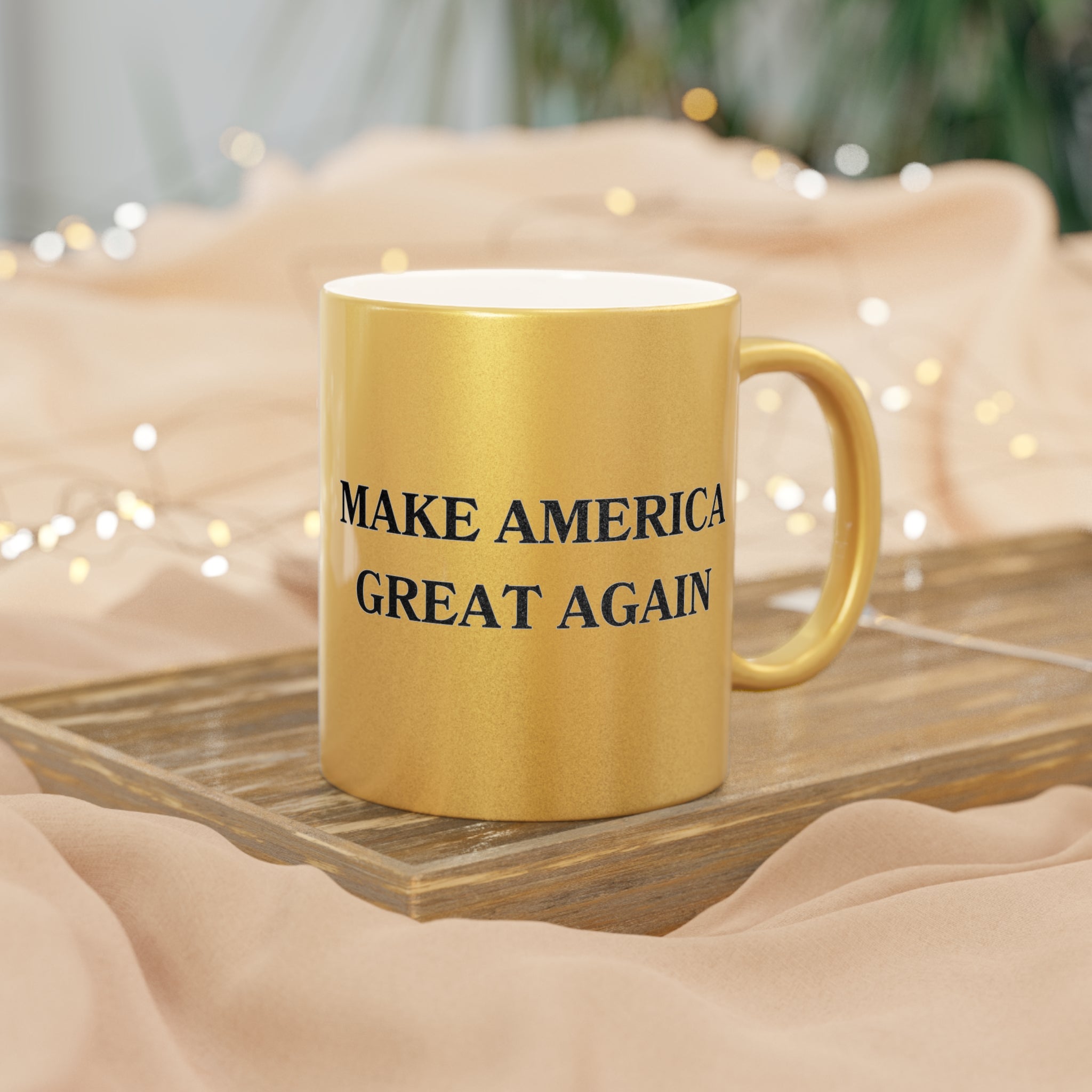 MAGA Coffee mugs (Silver\Gold)