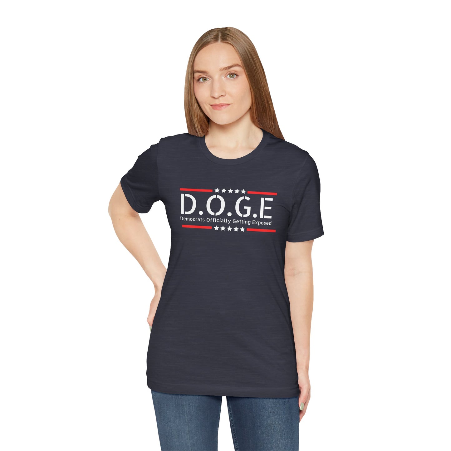 D.O.G.E Unisex T-Shirt – Democrats Officially Getting Exposed