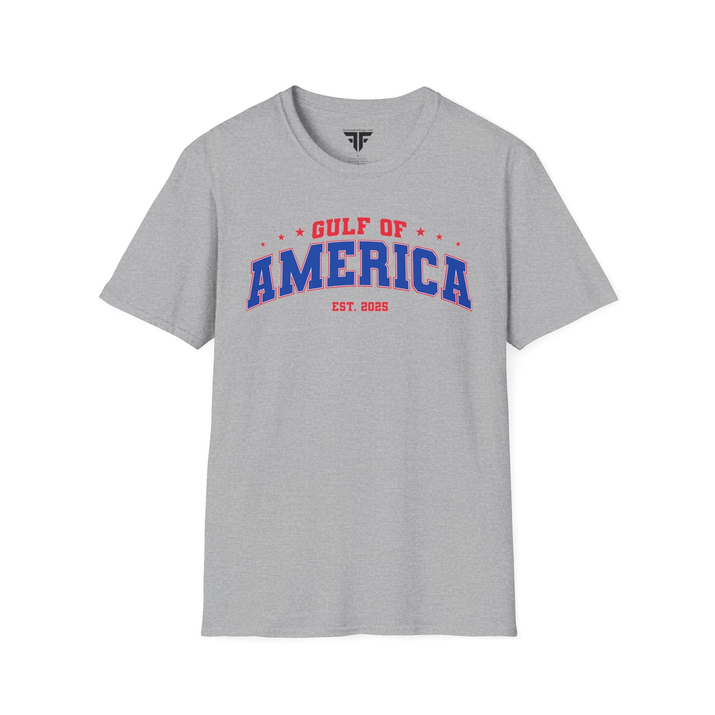 Grey - Gulf of United States of America Unisex Cotton T-Shirt