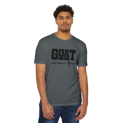 GOAT God Over All Things Unisex Faith Tee