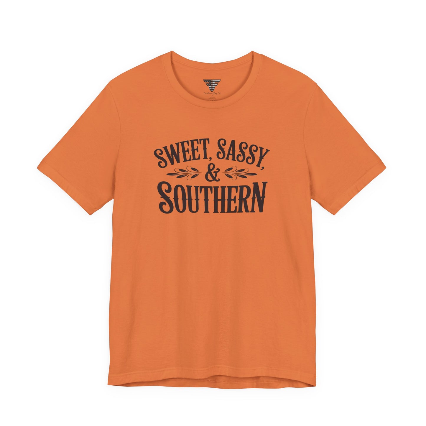 Sweet, Sassy & Southern Tee – Stylish Southern Charm Graphic T-Shirt