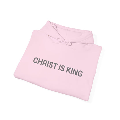 Christ Is King Hoodie – Made in the USA | Premium Patriotic Christian Hoodie
