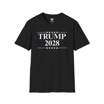 Trump 2028 Unisex Softstyle T-Shirt - Freedom Flag Co.