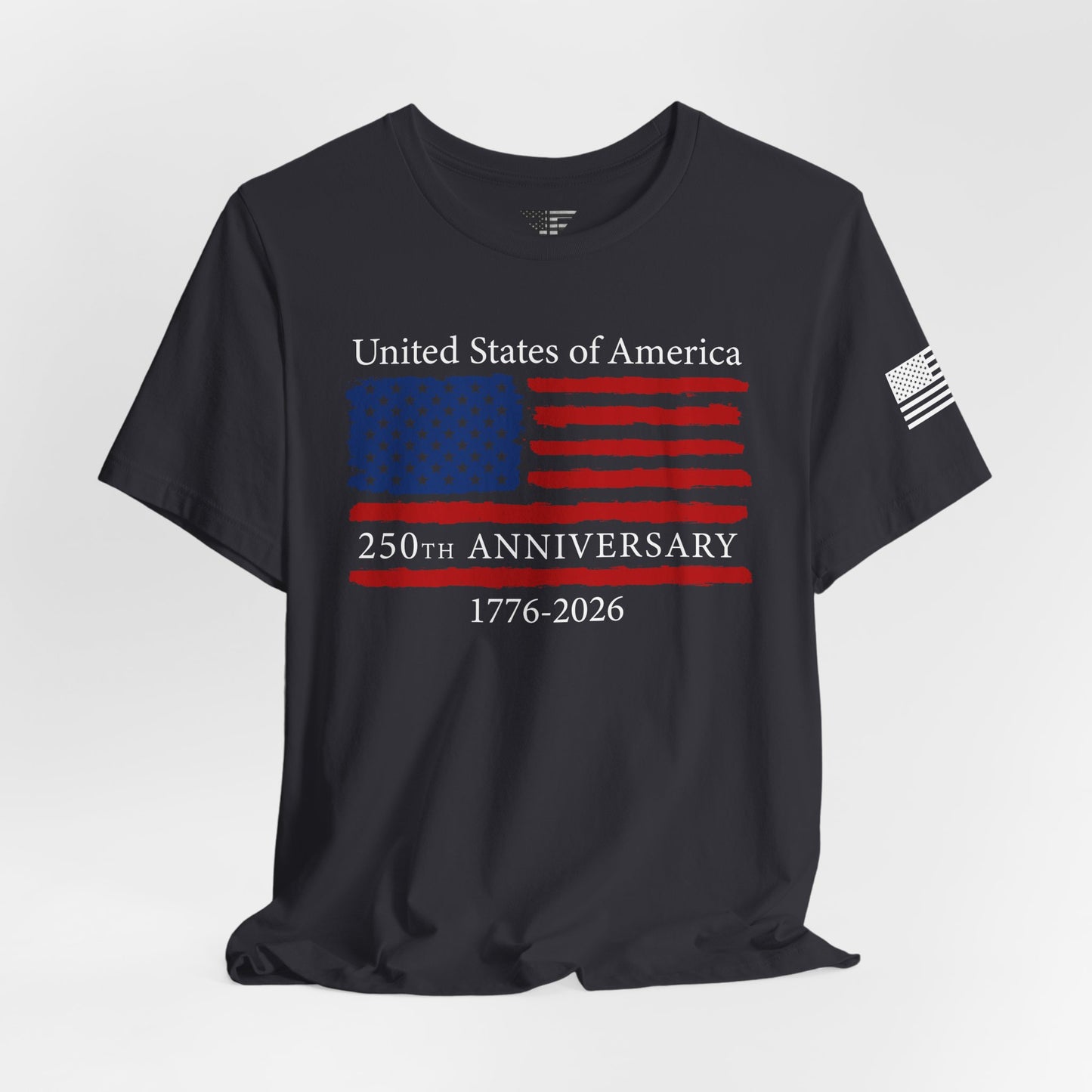 America 250 Unisex T-Shirt | United States Semiquincentennial Patriotic Flag Tee (1776–2026)