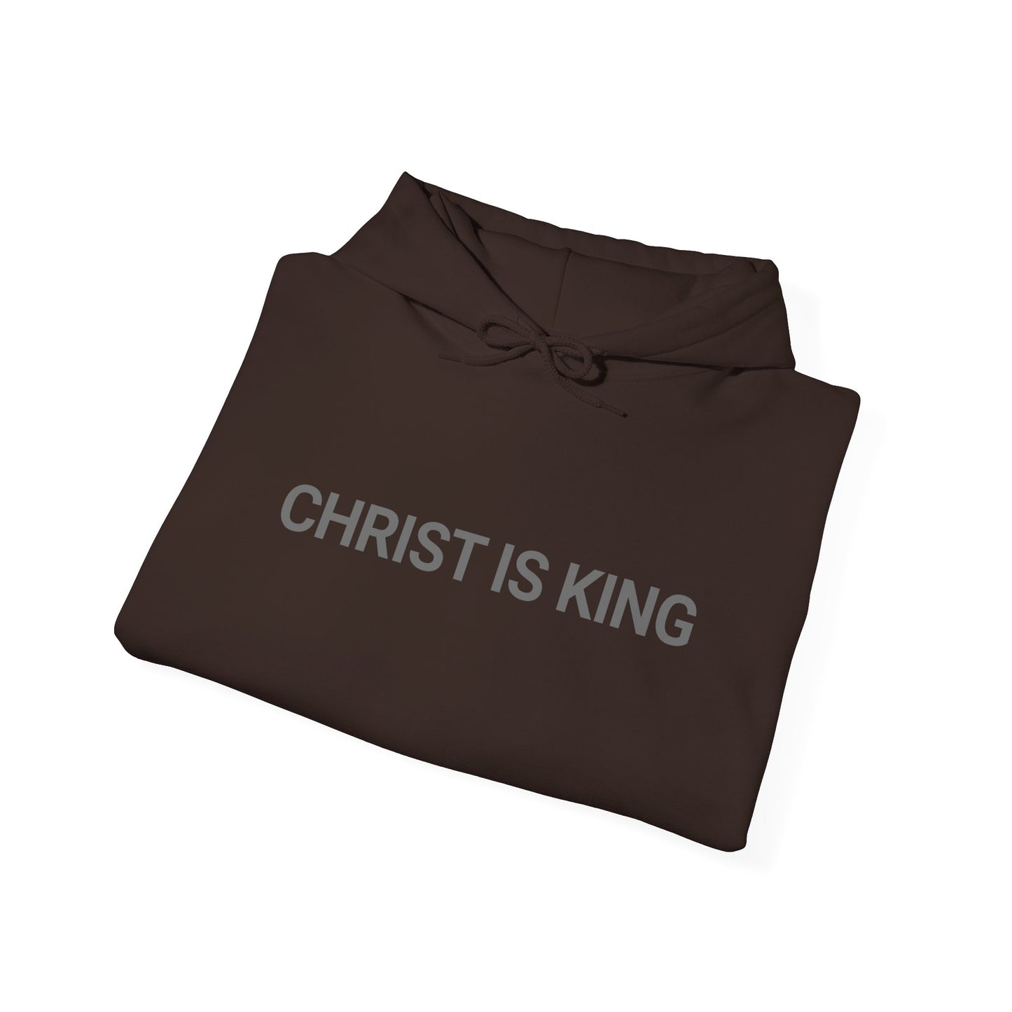 Christ Is King Hoodie – Made in the USA | Premium Patriotic Christian Hoodie