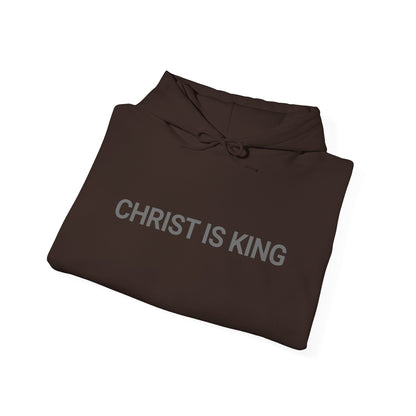 Christ Is King Hoodie – Made in the USA | Premium Patriotic Christian Hoodie