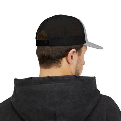 Dad Life Premium Richardson 112 Trucker Cap – Classic Mesh Snapback Hat for Fathers