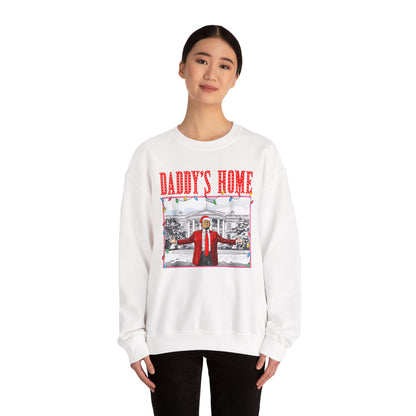 Trump Daddy’s Home Sweatshirt – Unisex Patriotic Hoodie