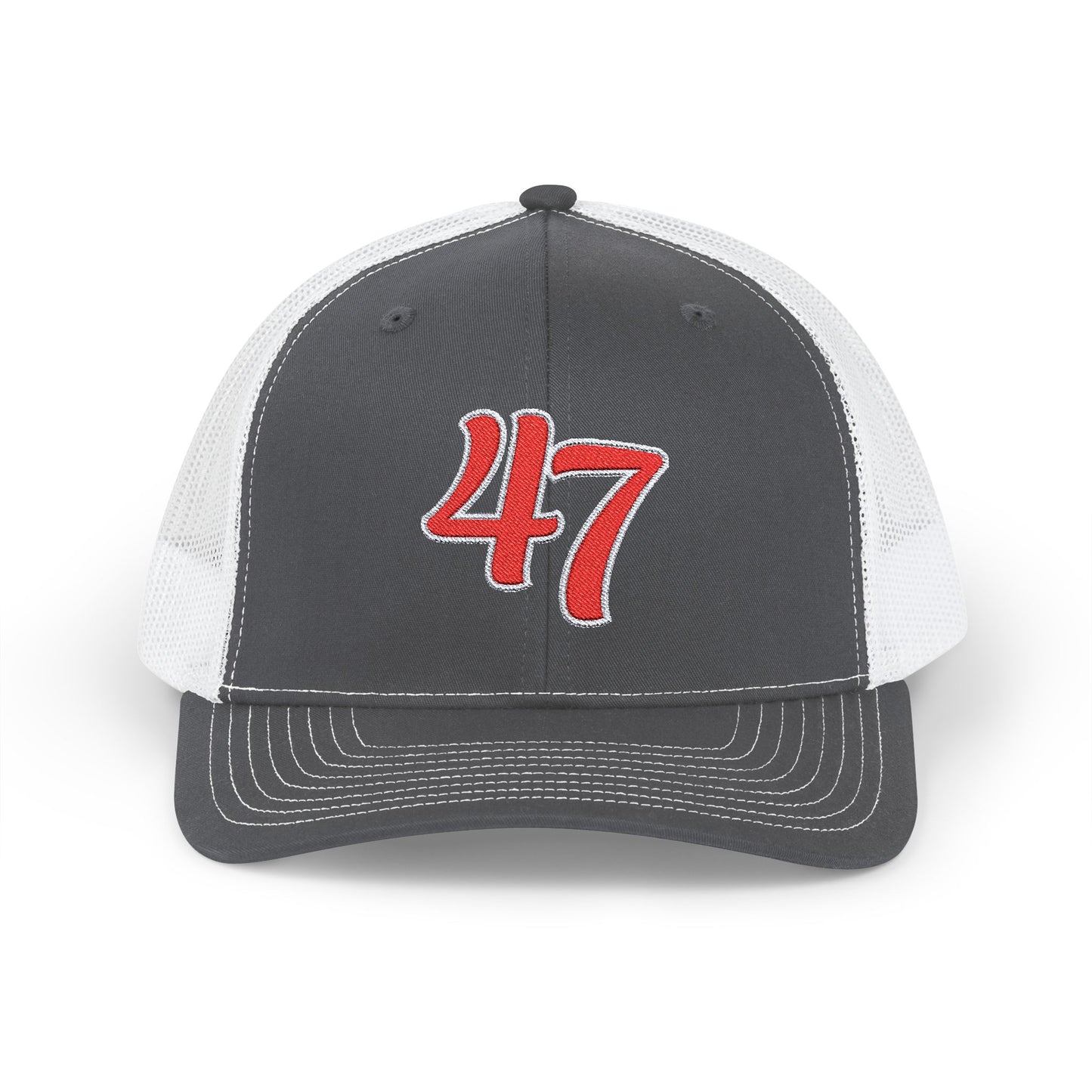 47th President Snapback Trucker Cap – Patriotic Mesh Hat