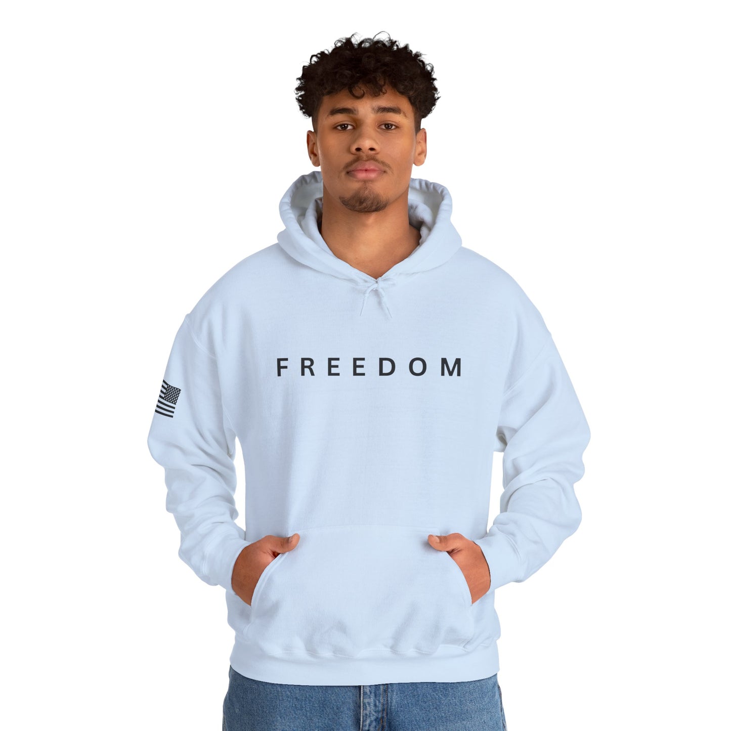 Freedom Hoodie Honoring Charlie Kirk – Patriotic Unisex Sweatshirt for True American Pride