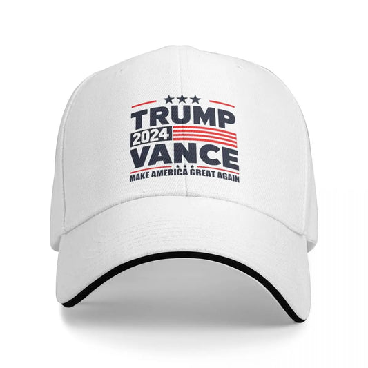 Trump Vance Snapback Cap - Make America Great Again Edition