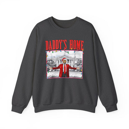 Trump Daddy’s Home Sweatshirt – Unisex Patriotic Hoodie
