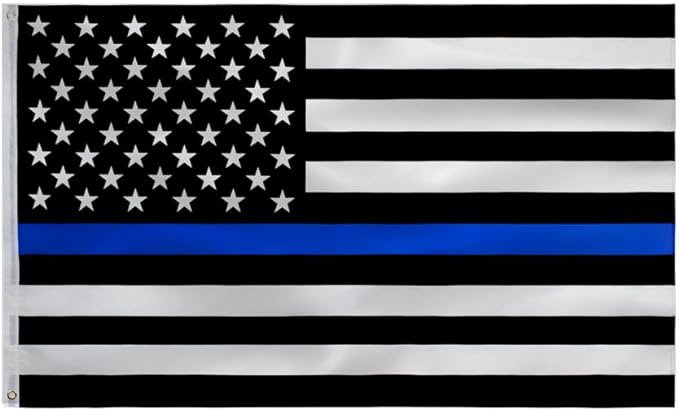 Thin Blue Line Flag