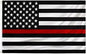 Thin Red Line Flag – 3x5 ft. (Polyester Blended Material)